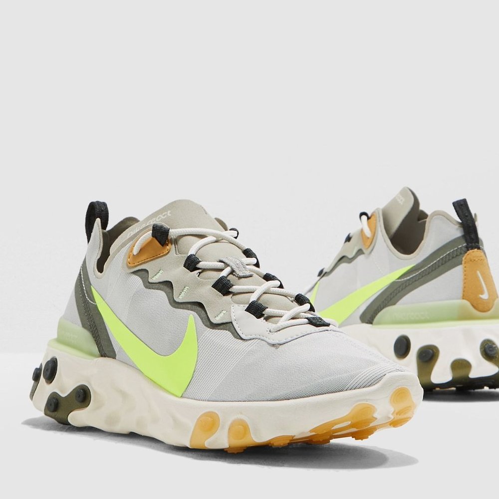 Nike Mens React Element 55 Running Shoes